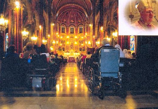 Immagine: Arcivescovo di Torino incontra il mondo dei disabili