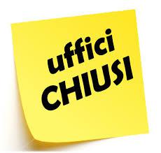 Immagine: Chiusura uffici 