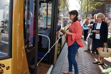 Immagine: Disabilità visiva:viaggiare sui mezzi pubblici a Torino