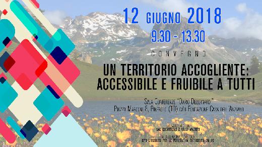 Immagine: Convegno Un territorio accogliente-12 giugno, Pinerolo